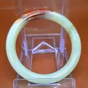 Estate Chinese Jade Bangle Bracelet